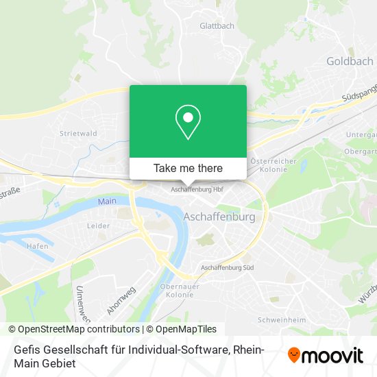 Gefis Gesellschaft für Individual-Software map