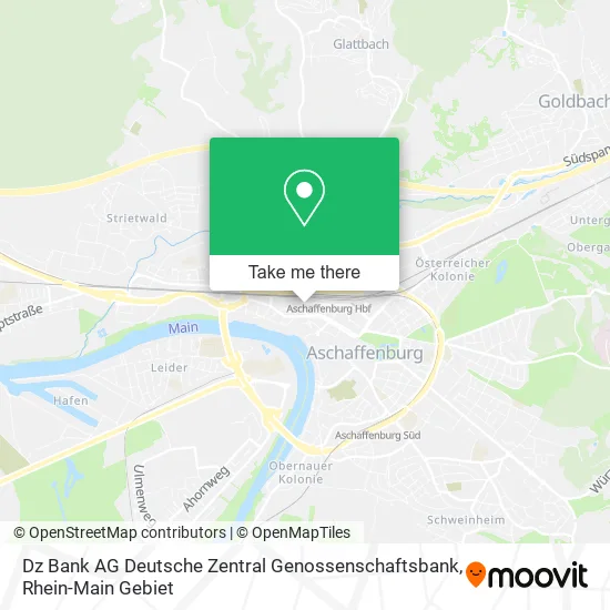 Карта Dz Bank AG Deutsche Zentral Genossenschaftsbank