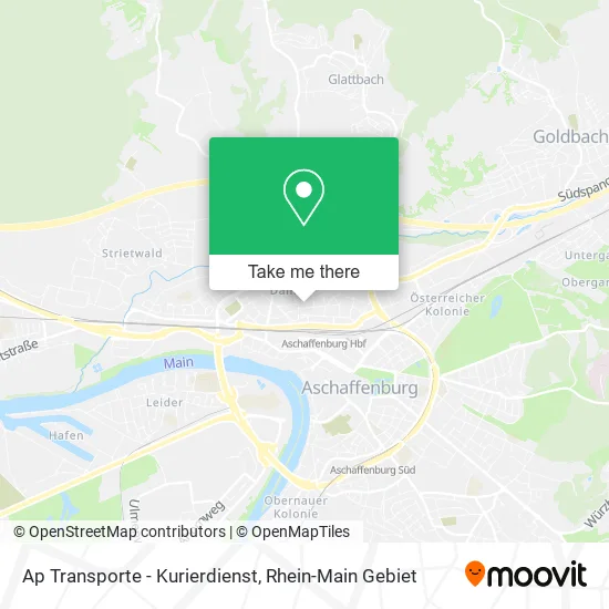 Карта Ap Transporte - Kurierdienst