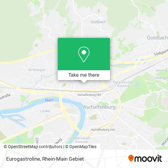 Карта Eurogastroline