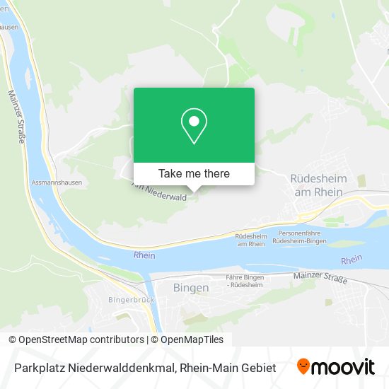 Parkplatz Niederwalddenkmal map