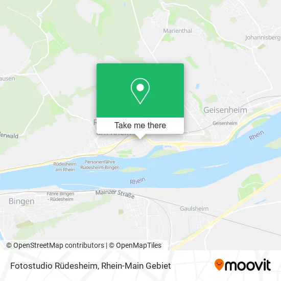 Карта Fotostudio Rüdesheim