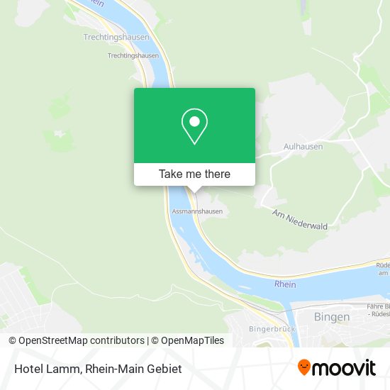 Hotel Lamm map