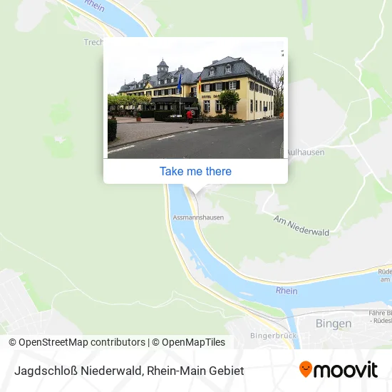 Карта Jagdschloß Niederwald