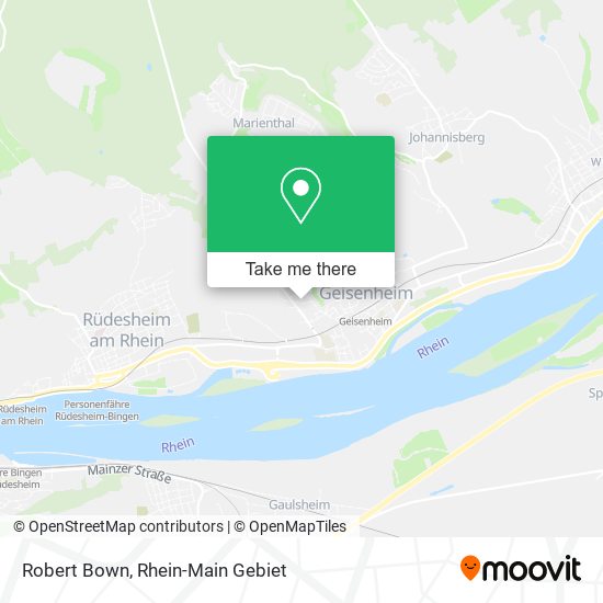 Robert Bown map