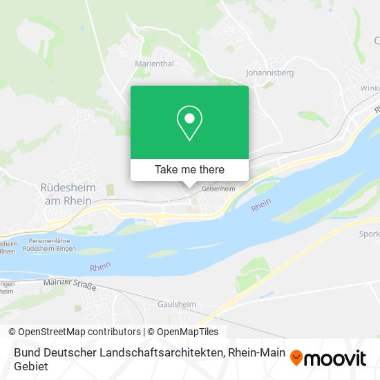 Bund Deutscher Landschaftsarchitekten map