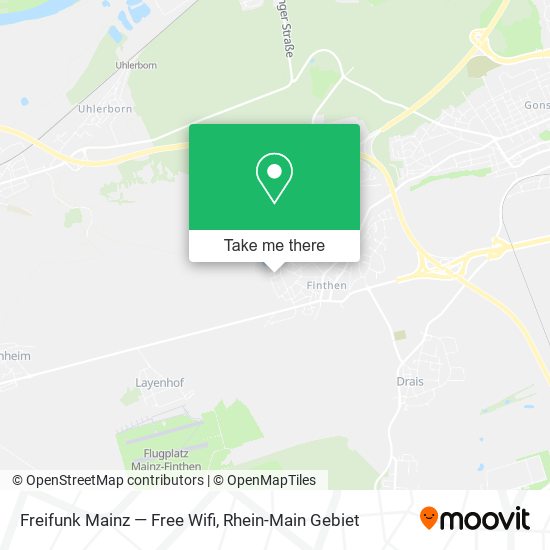Карта Freifunk Mainz — Free Wifi
