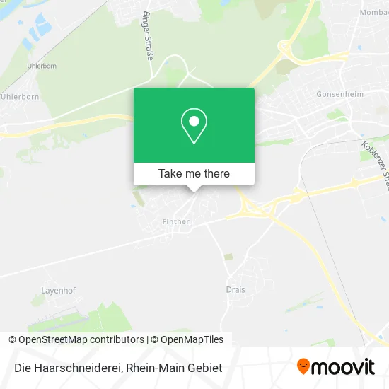 Карта Die Haarschneiderei