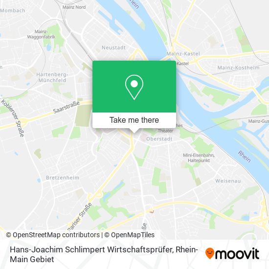 Hans-Joachim Schlimpert Wirtschaftsprüfer map