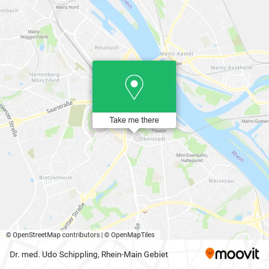 Карта Dr. med. Udo Schippling