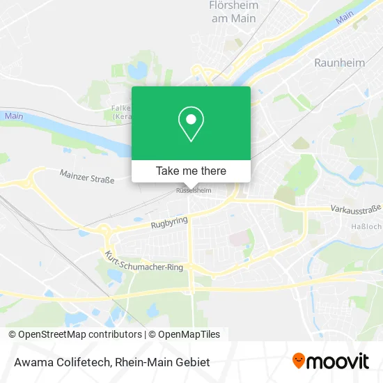 Awama Colifetech map