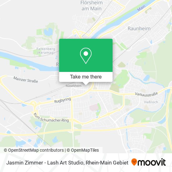 Jasmin Zimmer - Lash Art Studio map