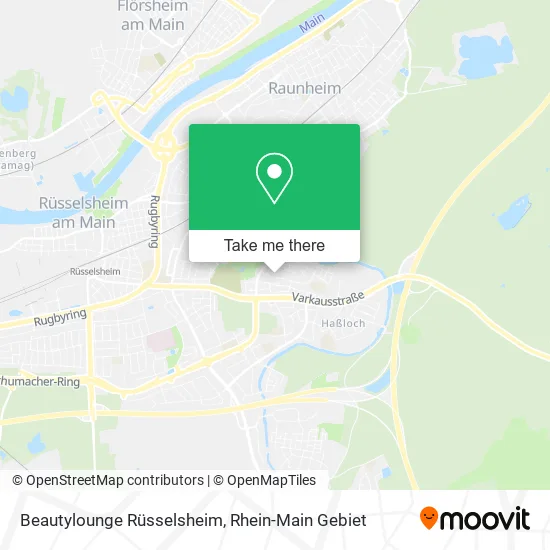 Карта Beautylounge Rüsselsheim