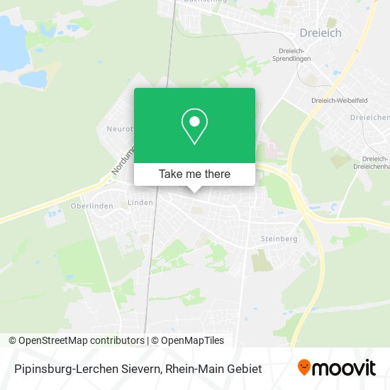 Pipinsburg-Lerchen Sievern map