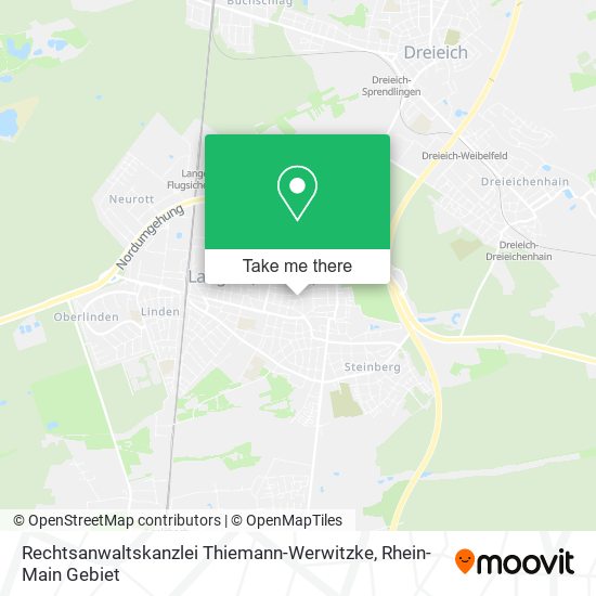 Rechtsanwaltskanzlei Thiemann-Werwitzke map
