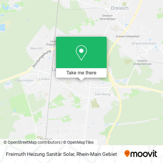 Карта Freimuth Heizung Sanitär Solar