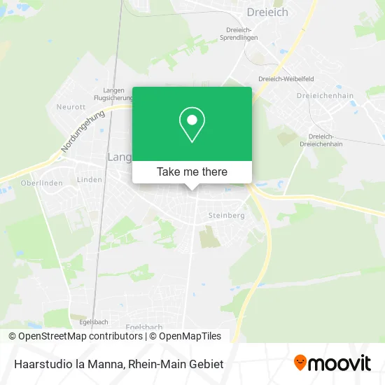 Карта Haarstudio la Manna