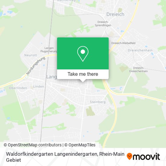 Waldorfkindergarten Langenindergarten map