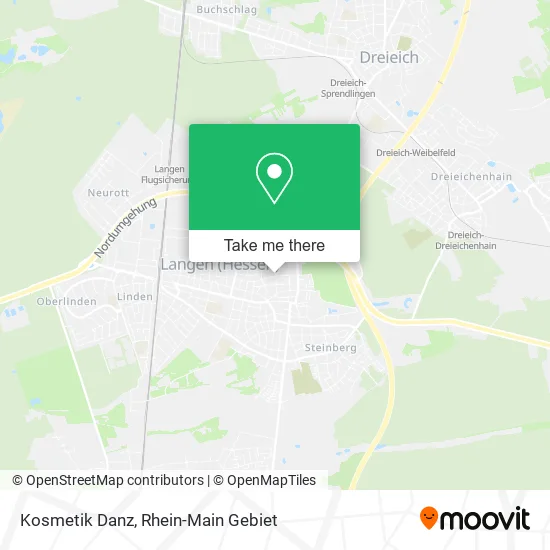 Карта Kosmetik Danz