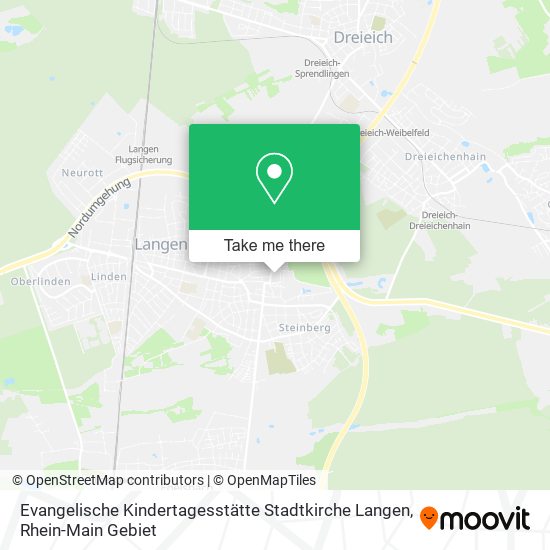Evangelische Kindertagesstätte Stadtkirche Langen map