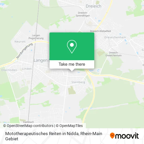 Карта Mototherapeutisches Reiten in Nidda