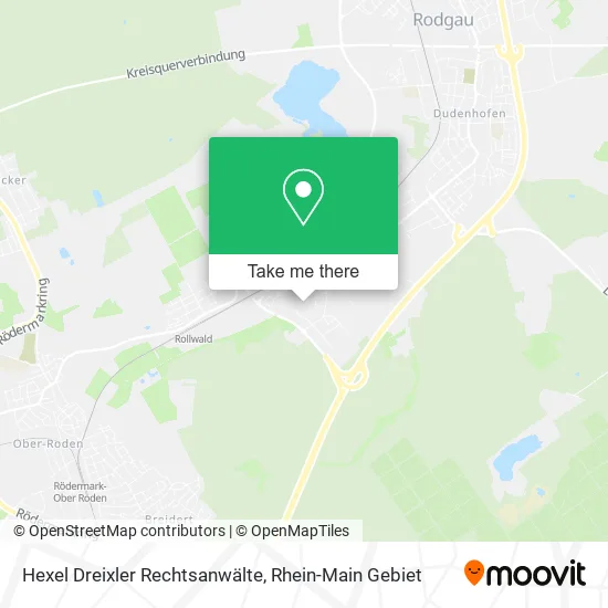 Карта Hexel Dreixler Rechtsanwälte