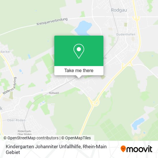Kindergarten Johanniter Unfallhilfe map