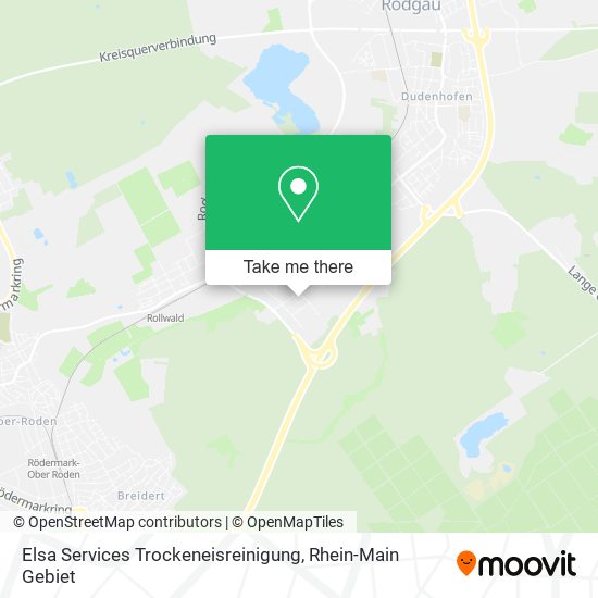 Elsa Services Trockeneisreinigung map