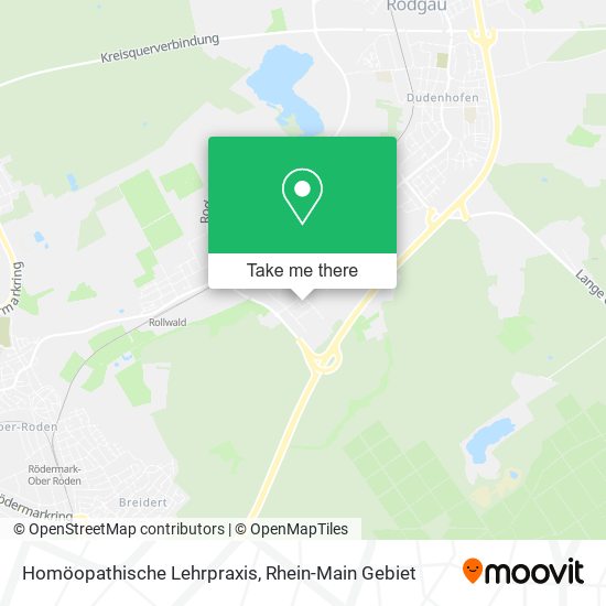 Homöopathische Lehrpraxis map