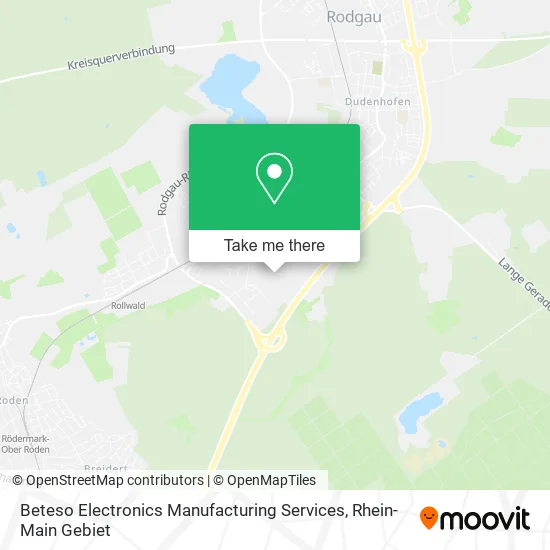 Карта Beteso Electronics Manufacturing Services