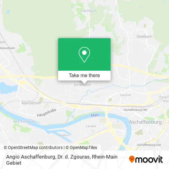 Карта Angio Aschaffenburg, Dr. d. Zgouras