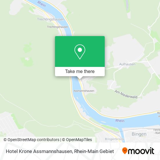 Hotel Krone Assmannshausen map