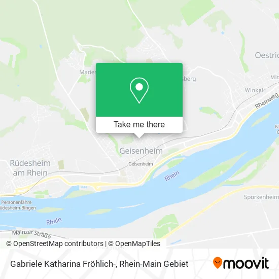 Карта Gabriele Katharina Fröhlich-