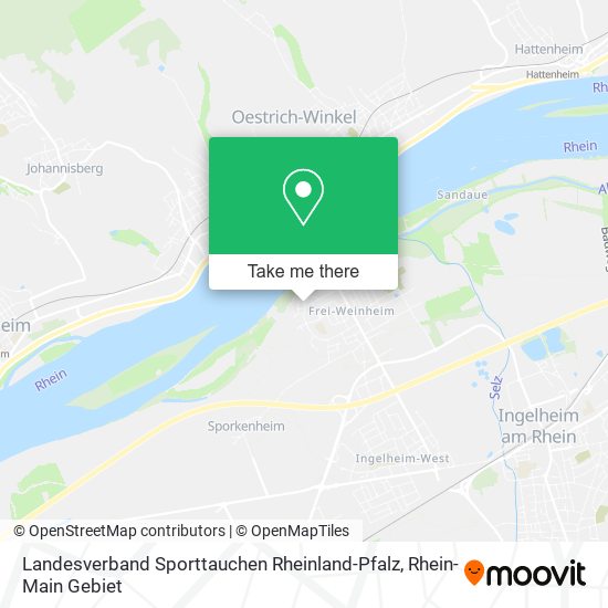 Landesverband Sporttauchen Rheinland-Pfalz map