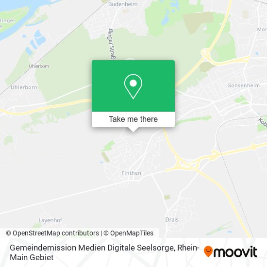 Карта Gemeindemission Medien Digitale Seelsorge