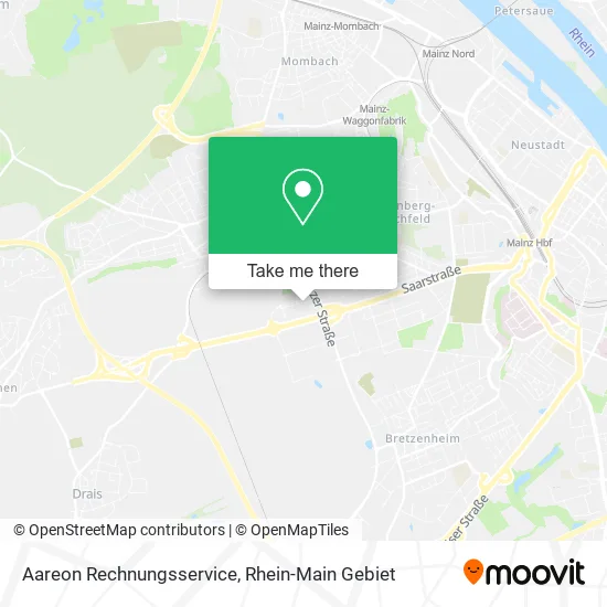 Карта Aareon Rechnungsservice