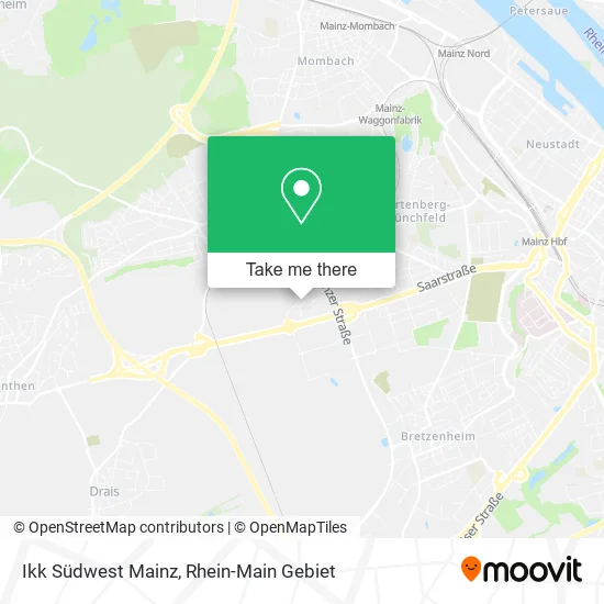 Карта Ikk Südwest Mainz