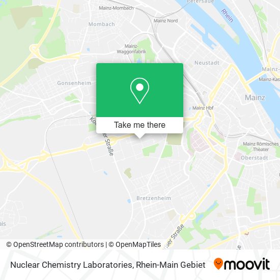 Карта Nuclear Chemistry Laboratories
