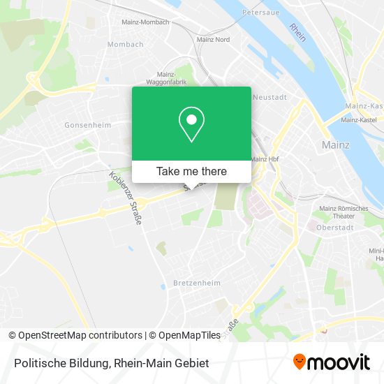 Карта Politische Bildung