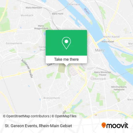 Карта St. Gereon Events