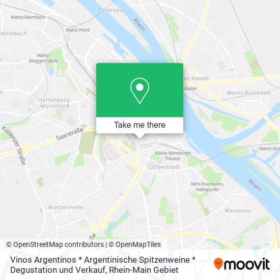 Vinos Argentinos * Argentinische Spitzenweine * Degustation und Verkauf map