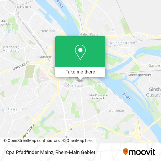Карта Cpa Pfadfinder Mainz