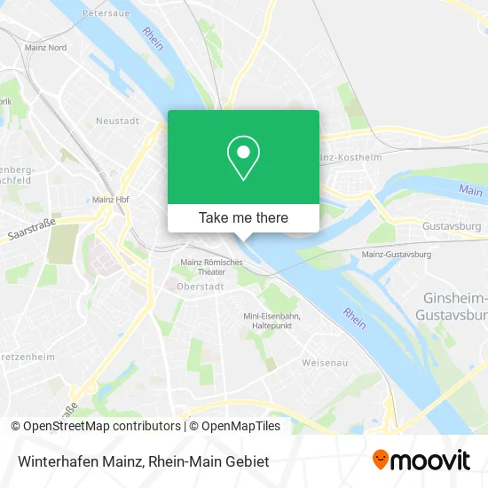 Карта Winterhafen Mainz
