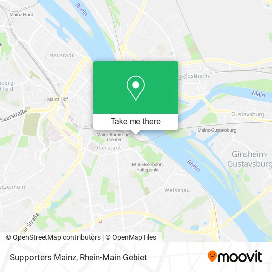 Карта Supporters Mainz