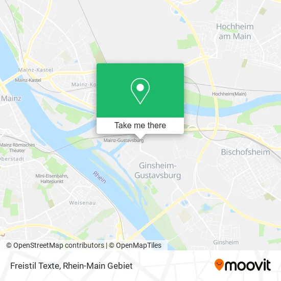 Карта Freistil Texte