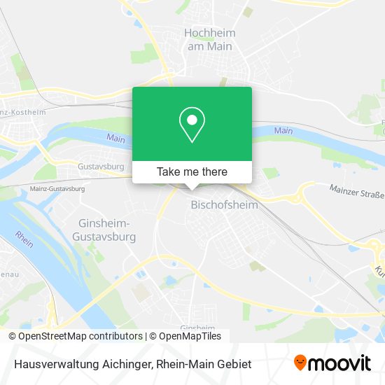 Hausverwaltung Aichinger map