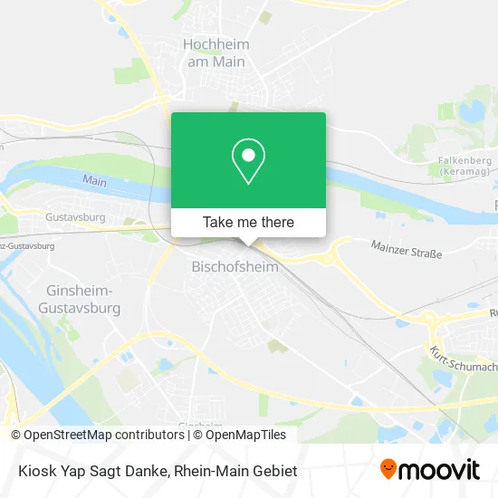 Карта Kiosk Yap Sagt Danke