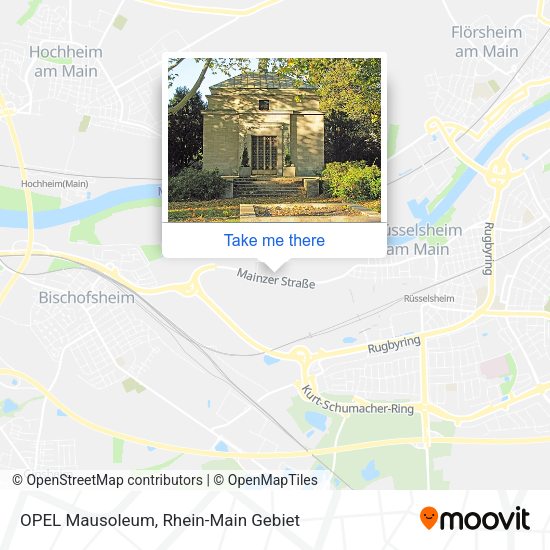 OPEL Mausoleum map