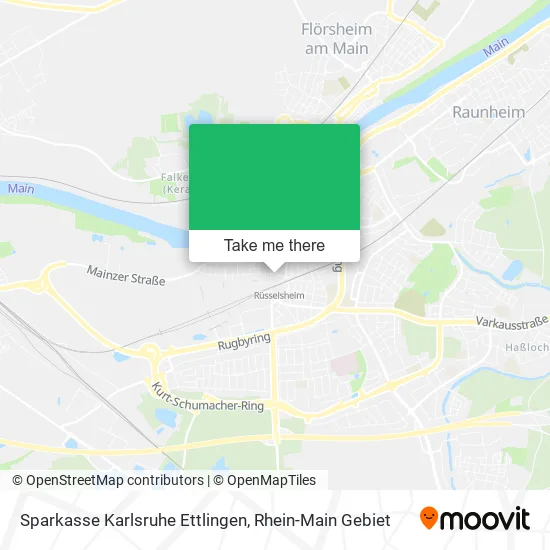 Карта Sparkasse Karlsruhe Ettlingen