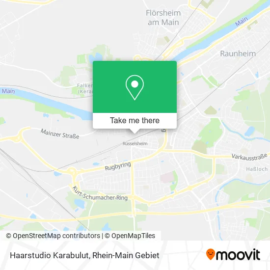 Карта Haarstudio Karabulut